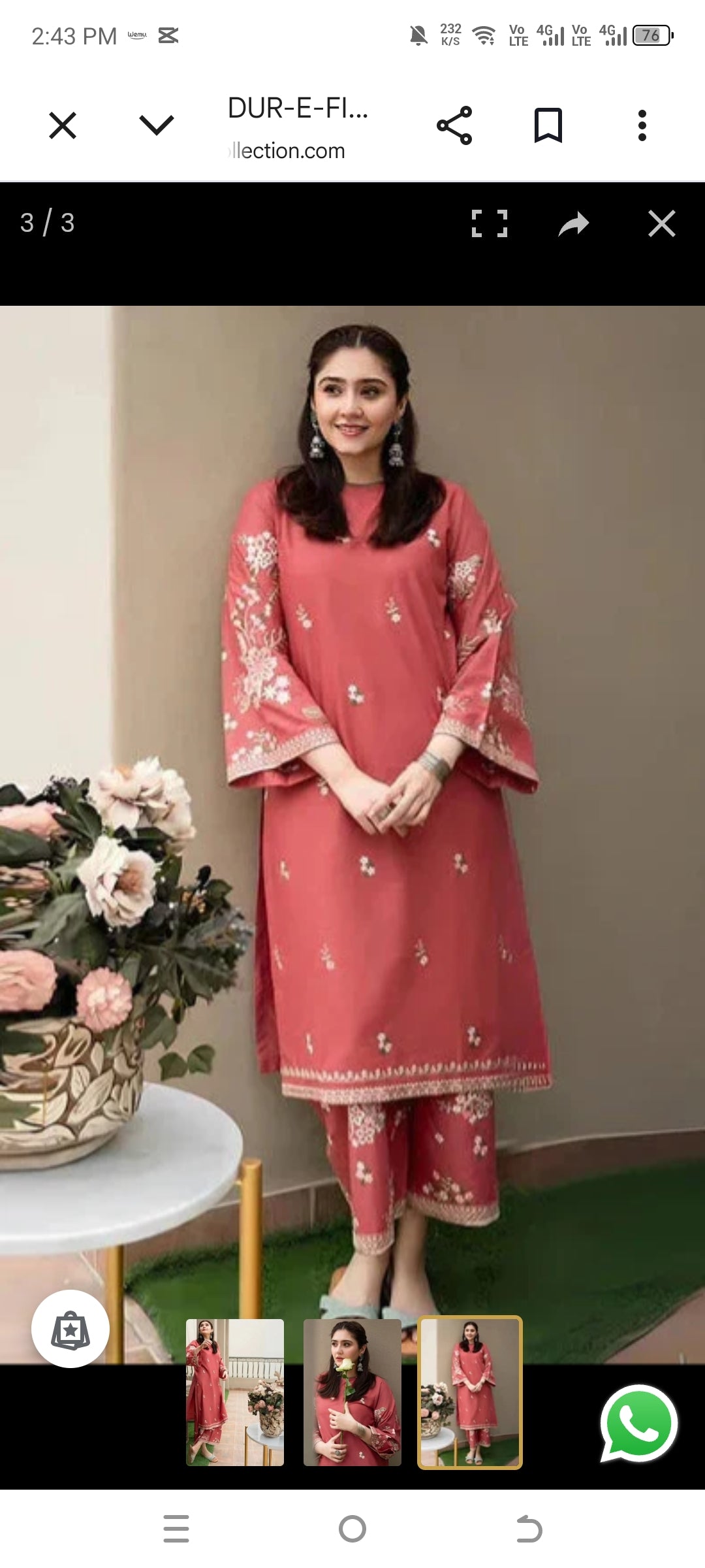 Duri Fishan 2 piece