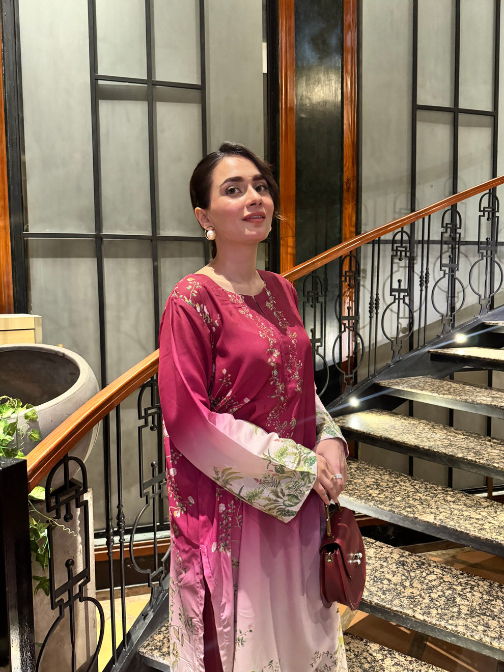 Sir hashmi 2 piece maxi