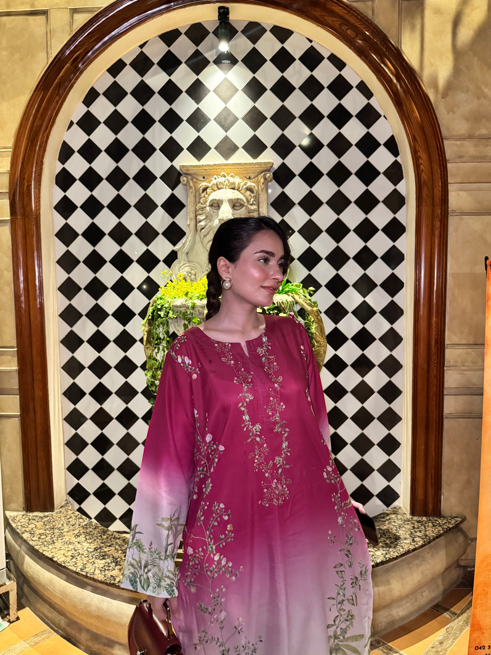 Sir hashmi 2 piece maxi